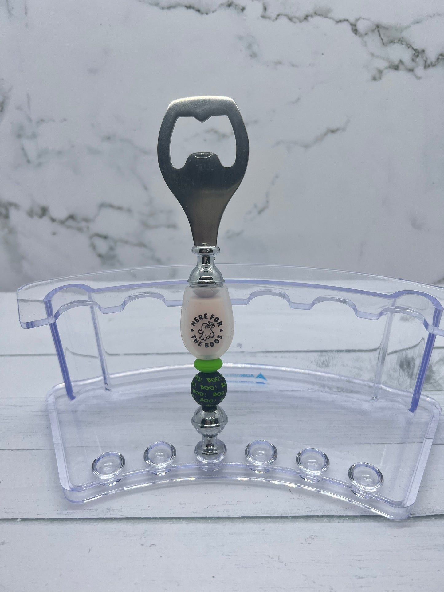 Here for the Boos - Beaded Bottle Opener