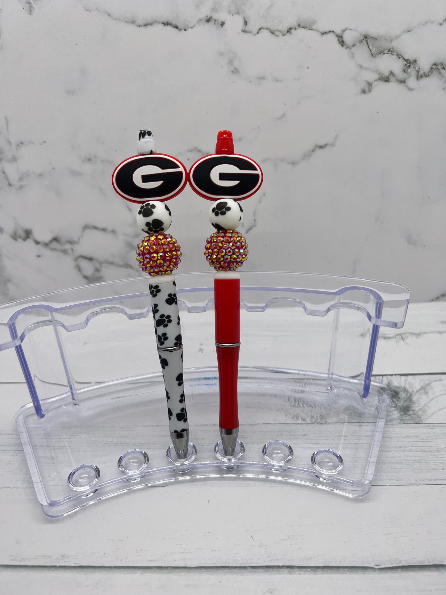 Football - Beaded Ballpoint Pen