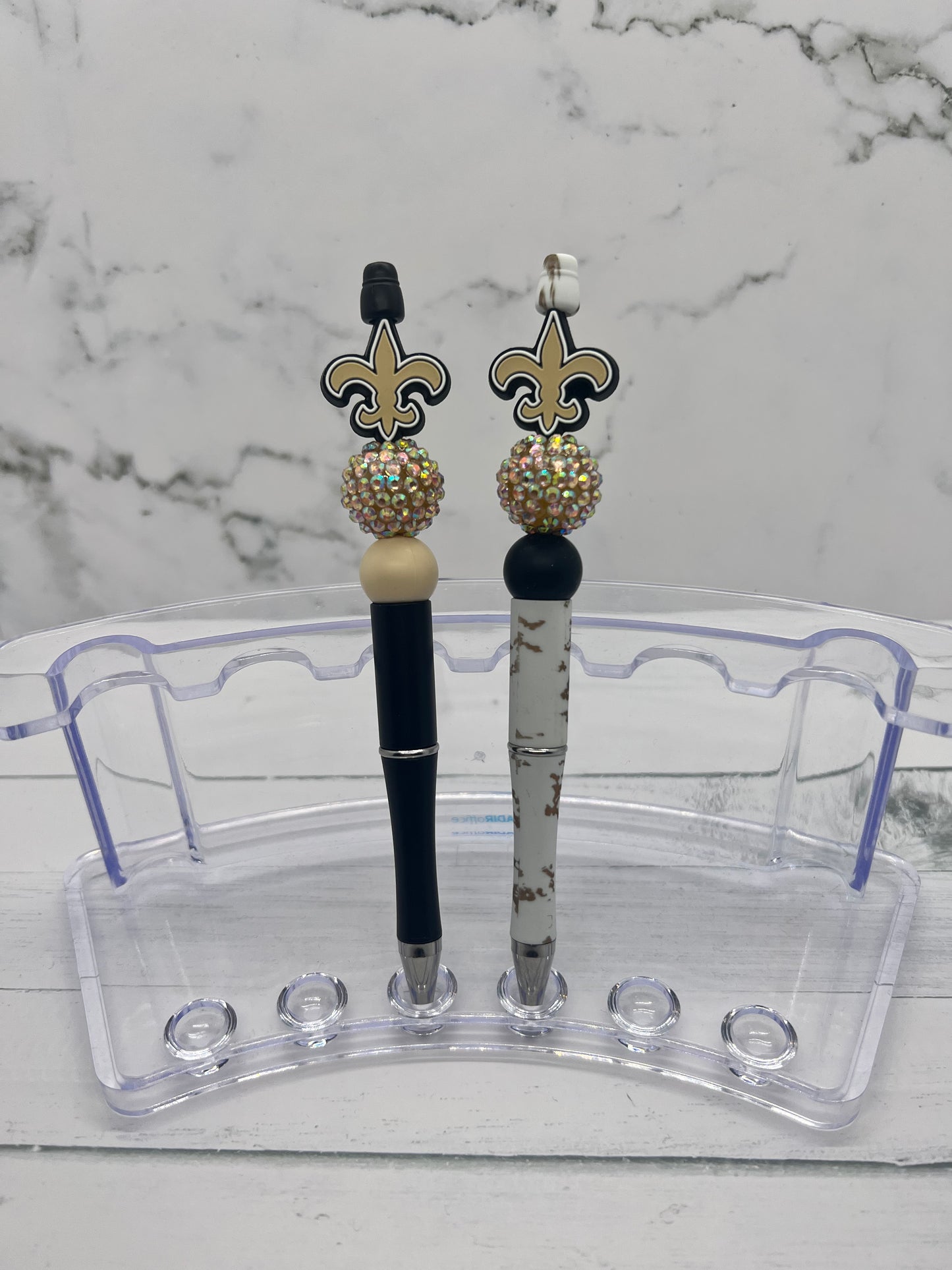 Football - Beaded Ballpoint Pen