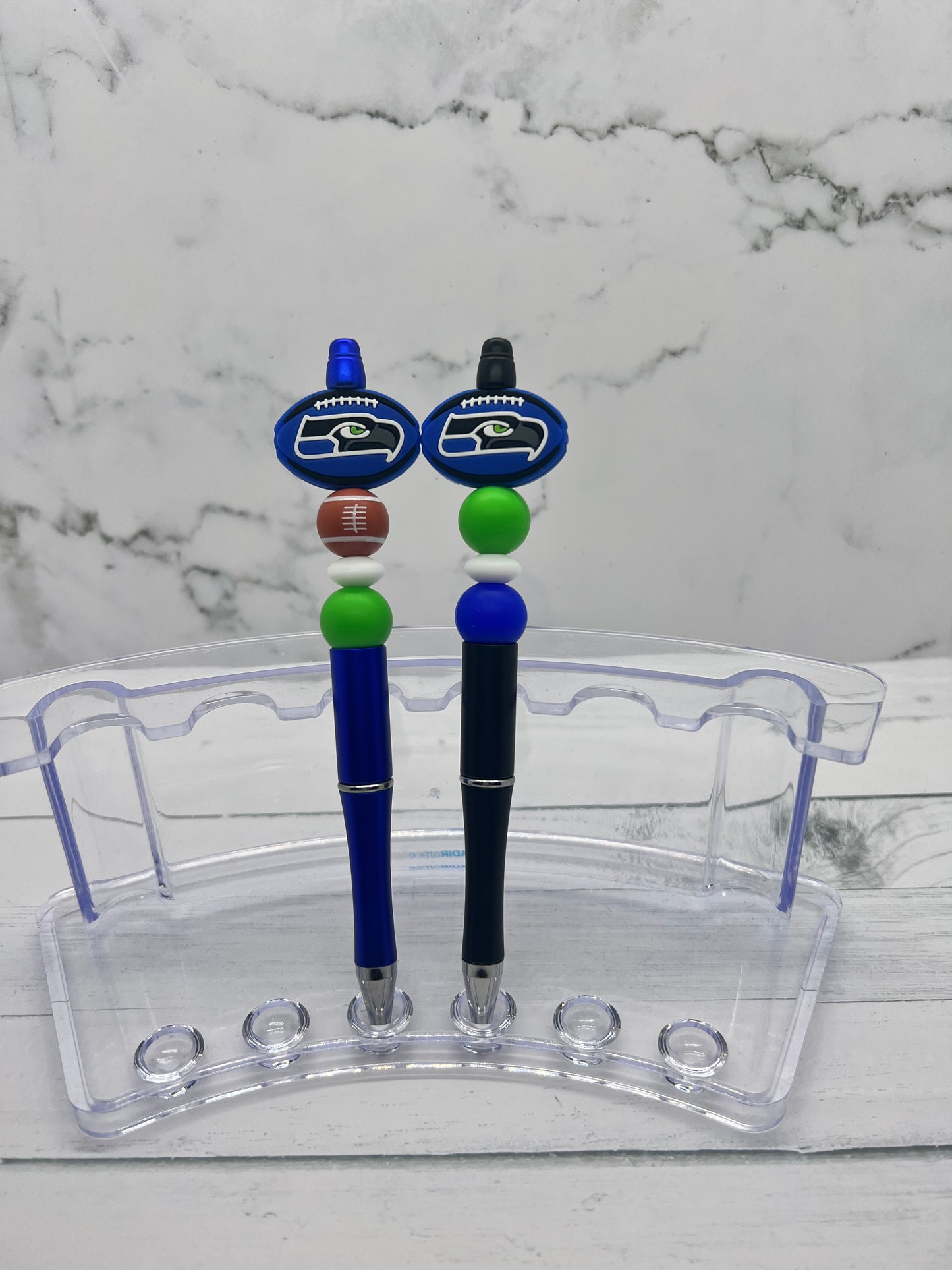 Football - Beaded Ballpoint Pen
