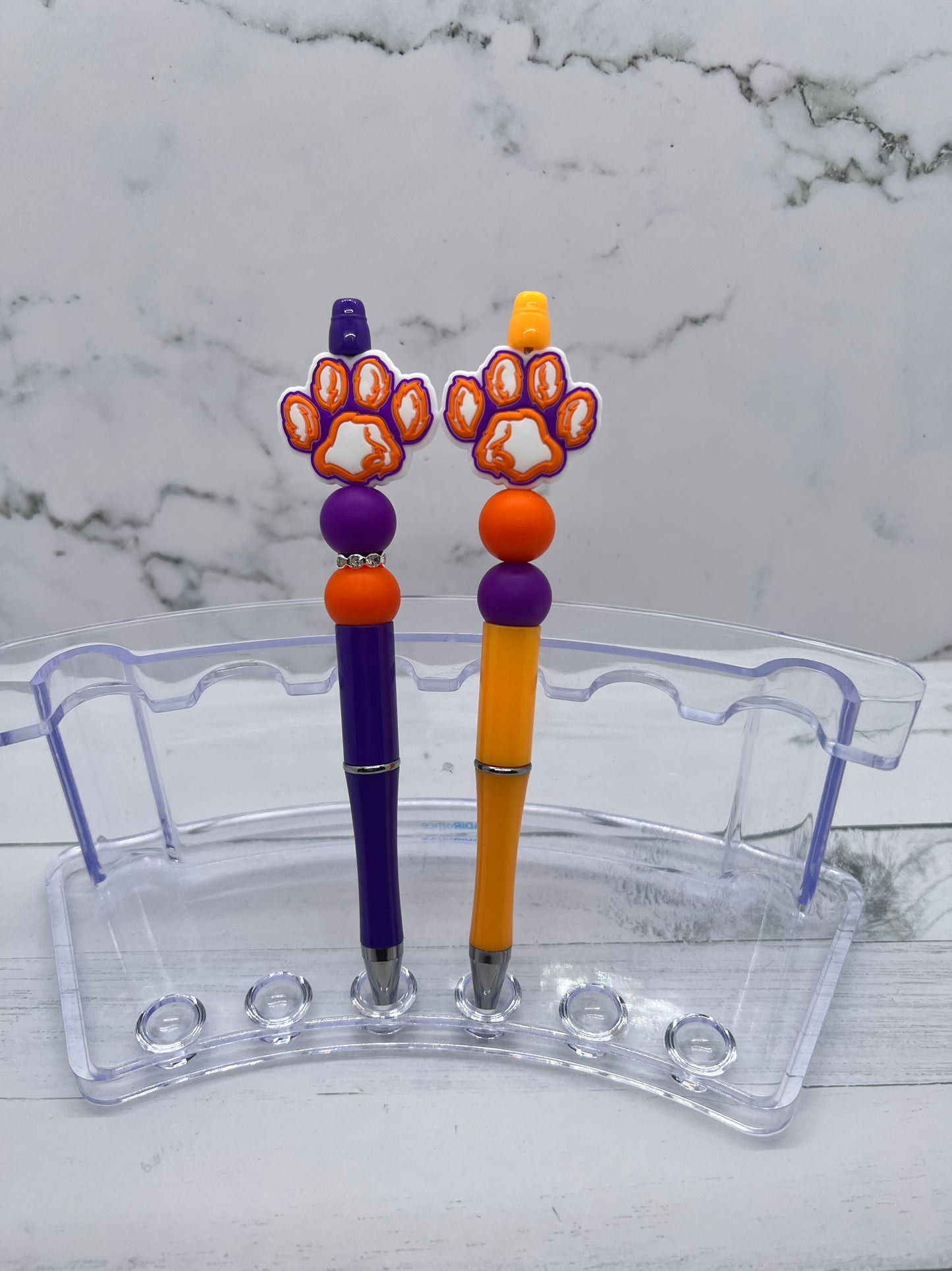 Football - Beaded Ballpoint Pen