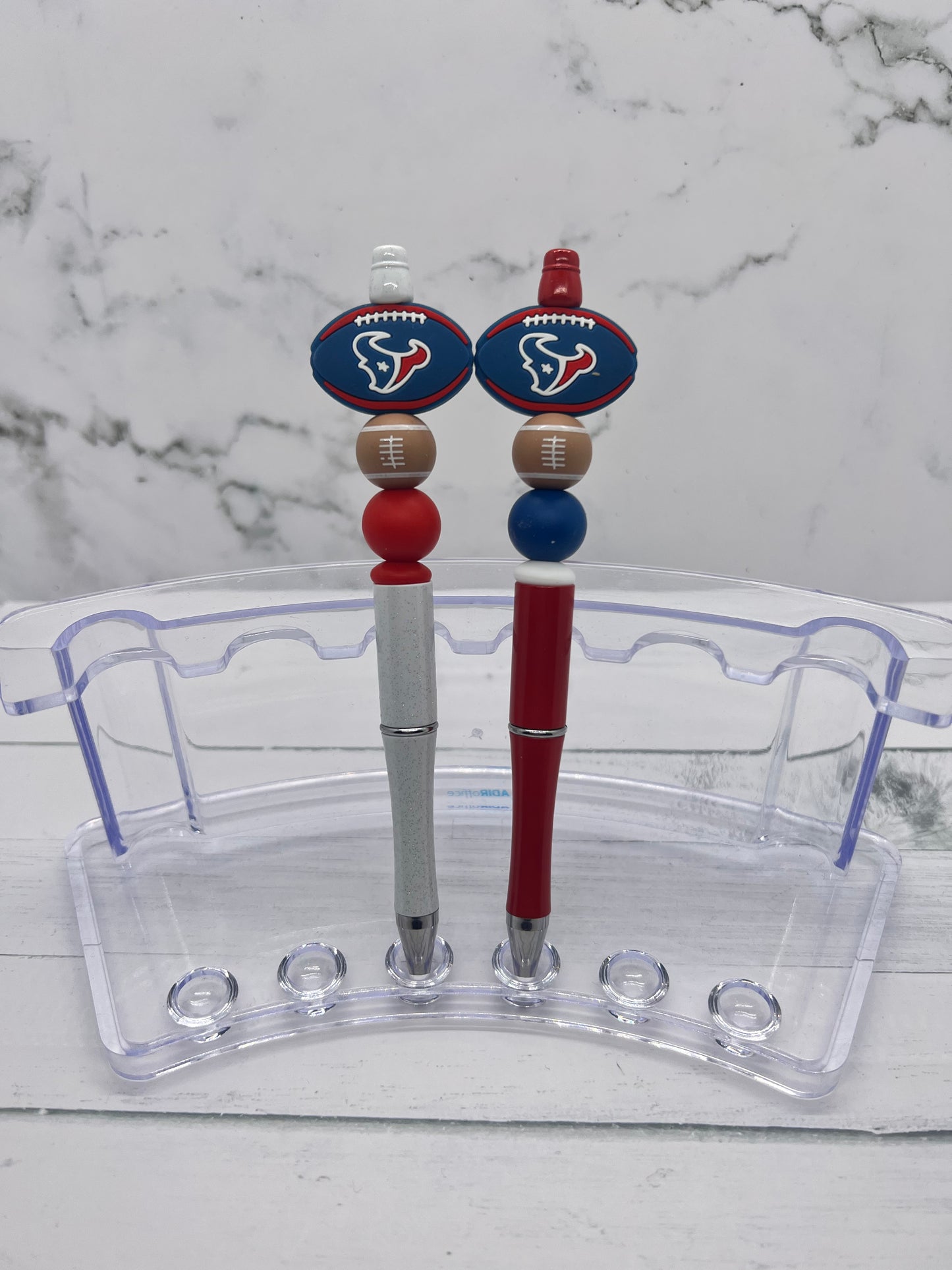 Football - Beaded Ballpoint Pen