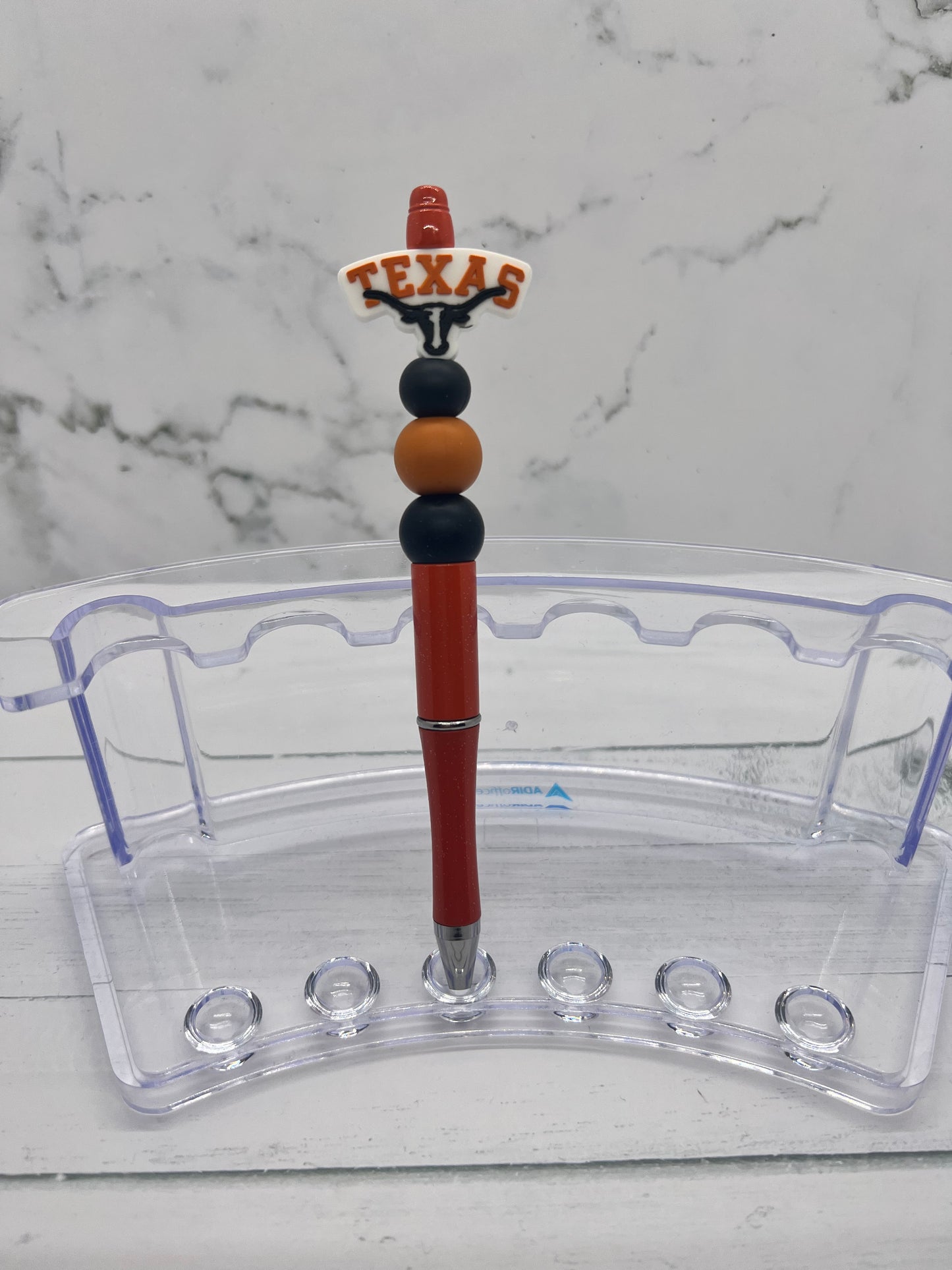 Football - Beaded Ballpoint Pen