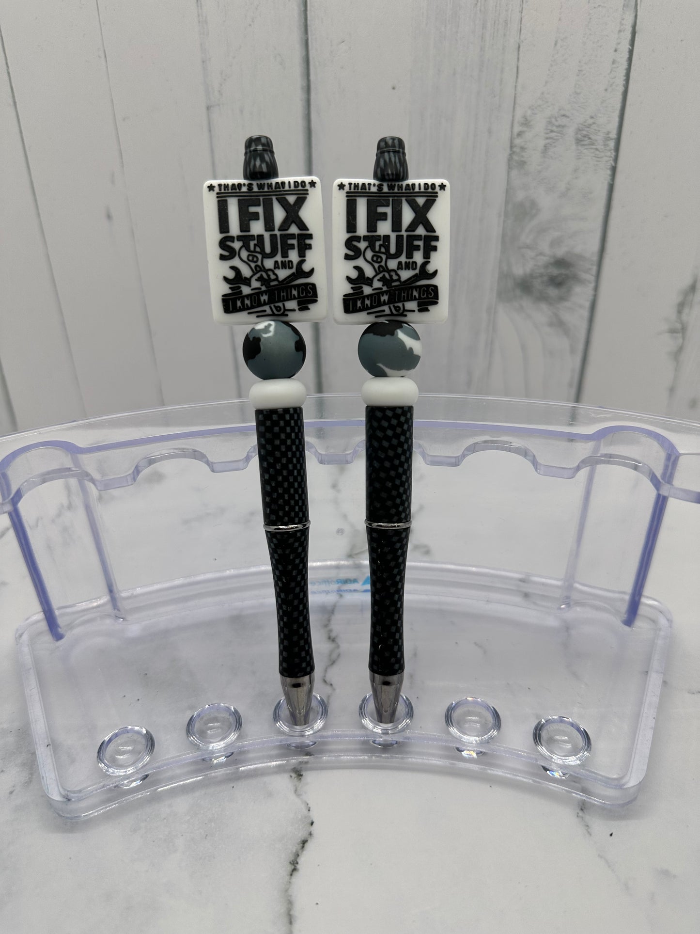 I Fix Stuff - Ballpoint Beaded Pen