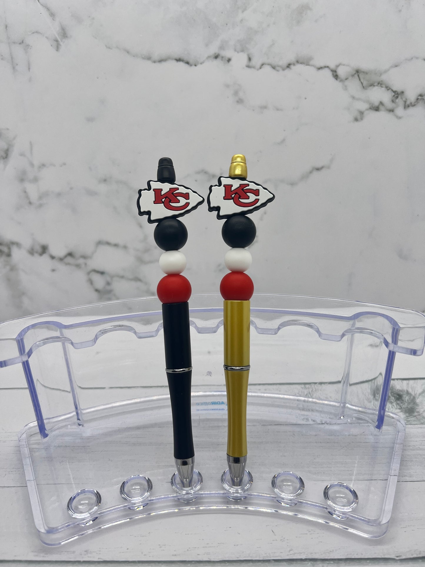 Football - Beaded Ballpoint Pen