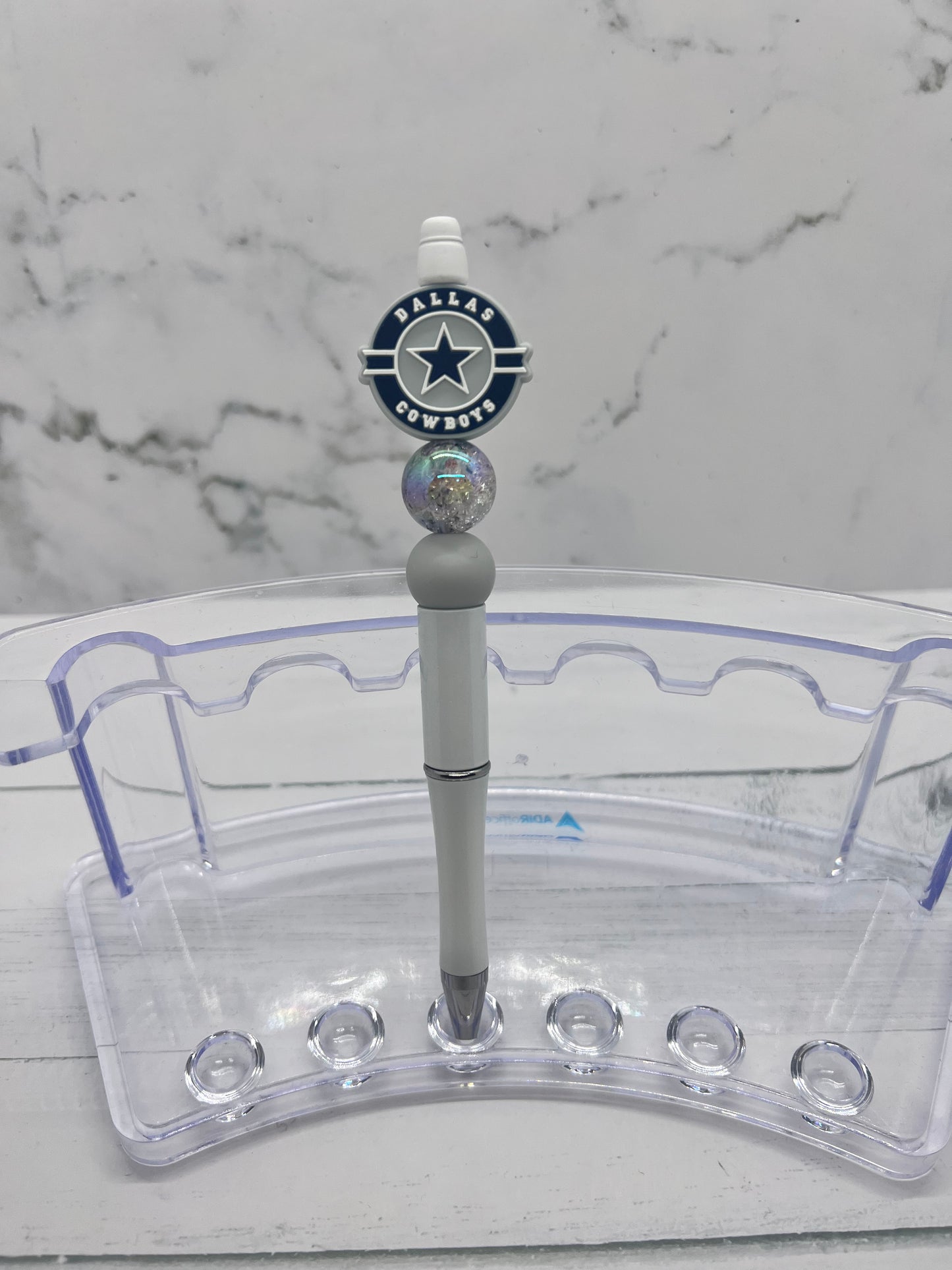 Football - Beaded Ballpoint Pen