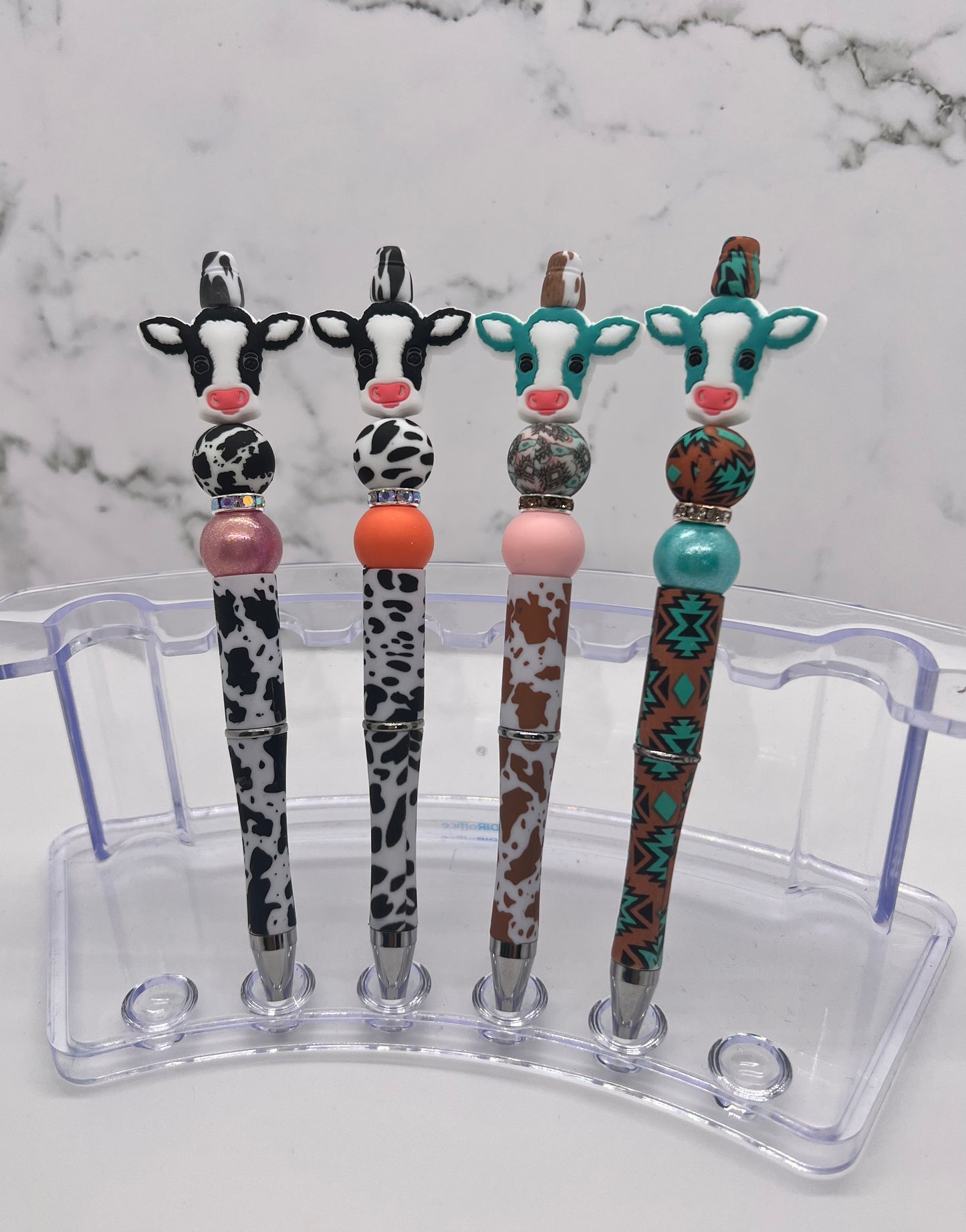Blossom Calf - Beaded Ballpoint Pen