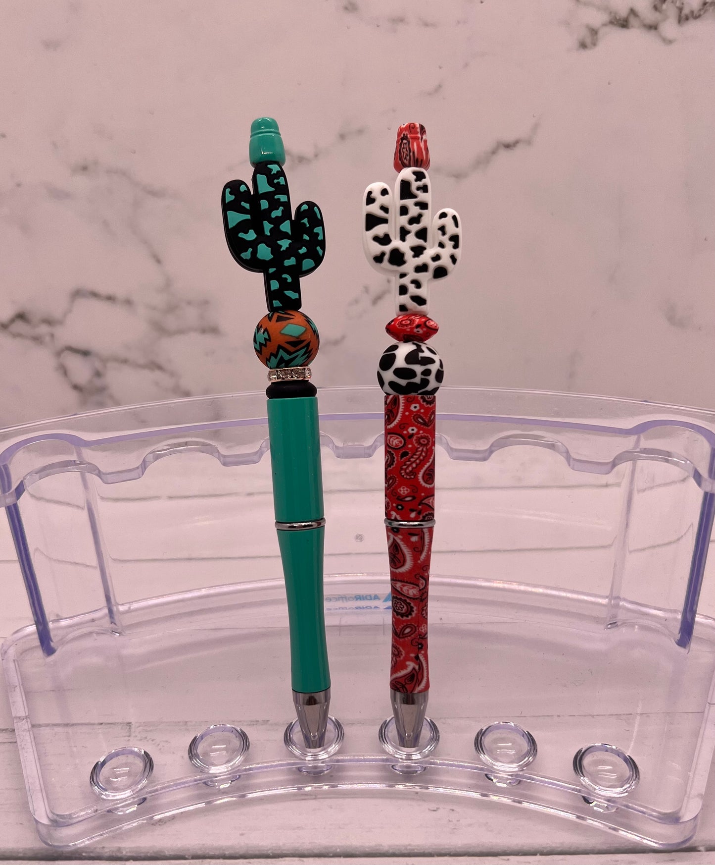 Cactus - Beaded Ballpoint Pen