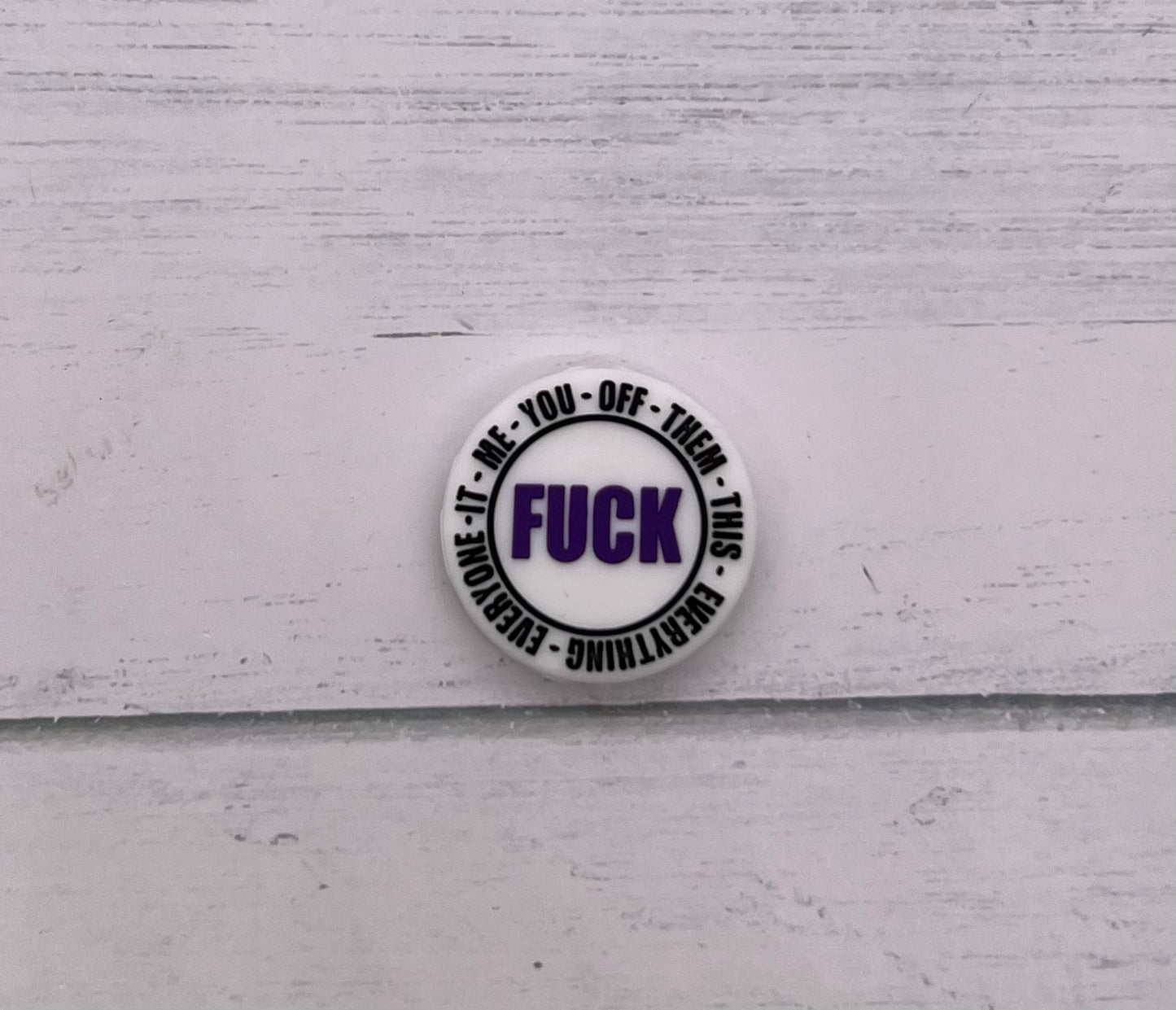 Eff You, Off, Them - Beaded Ballpoint Pen