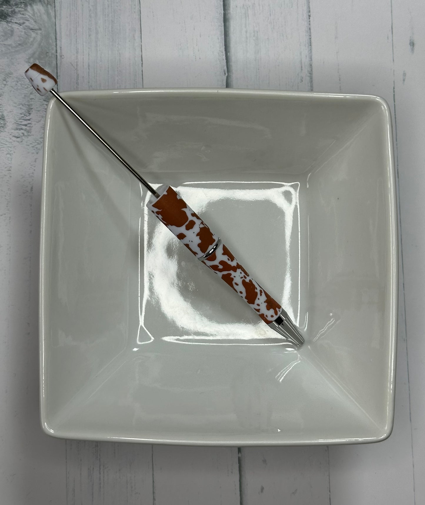 Brown Cow Printed Pen