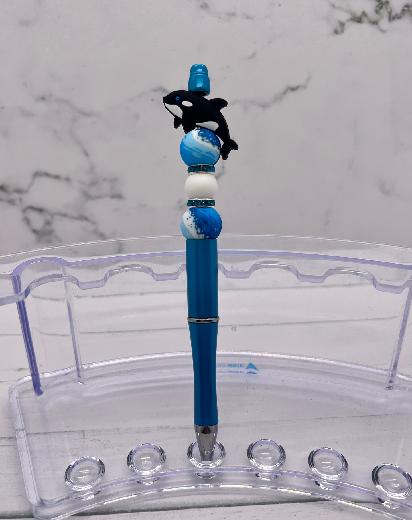 Orca - Beaded Ballpoint Pen