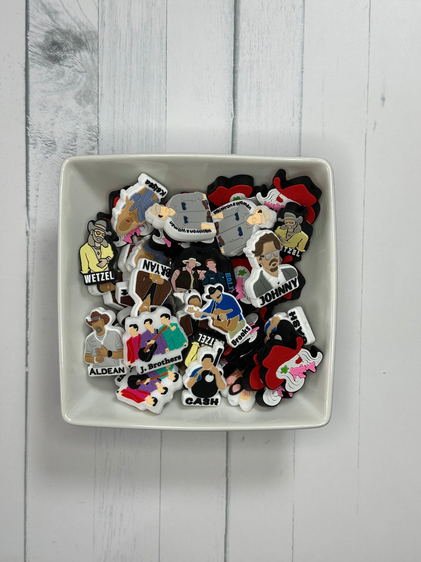 Celebs/Singers -Silicone Focal Bead