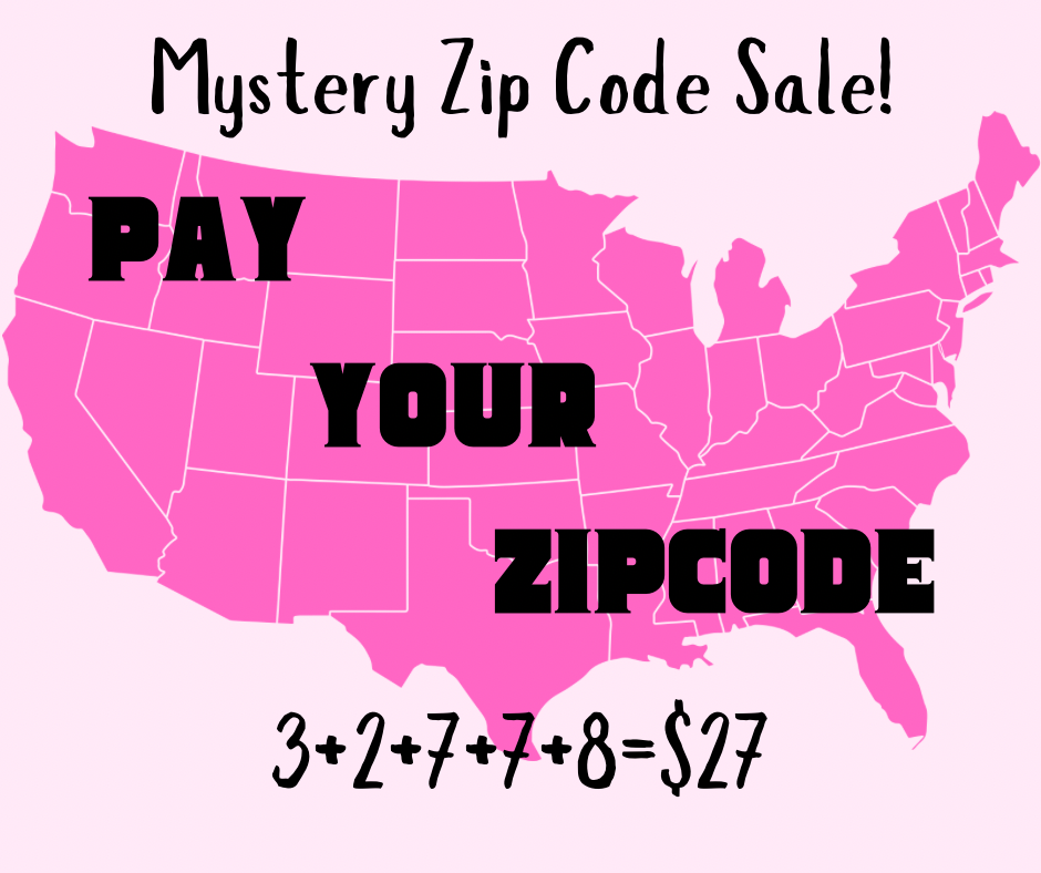 Mystery Zip Code Sale
