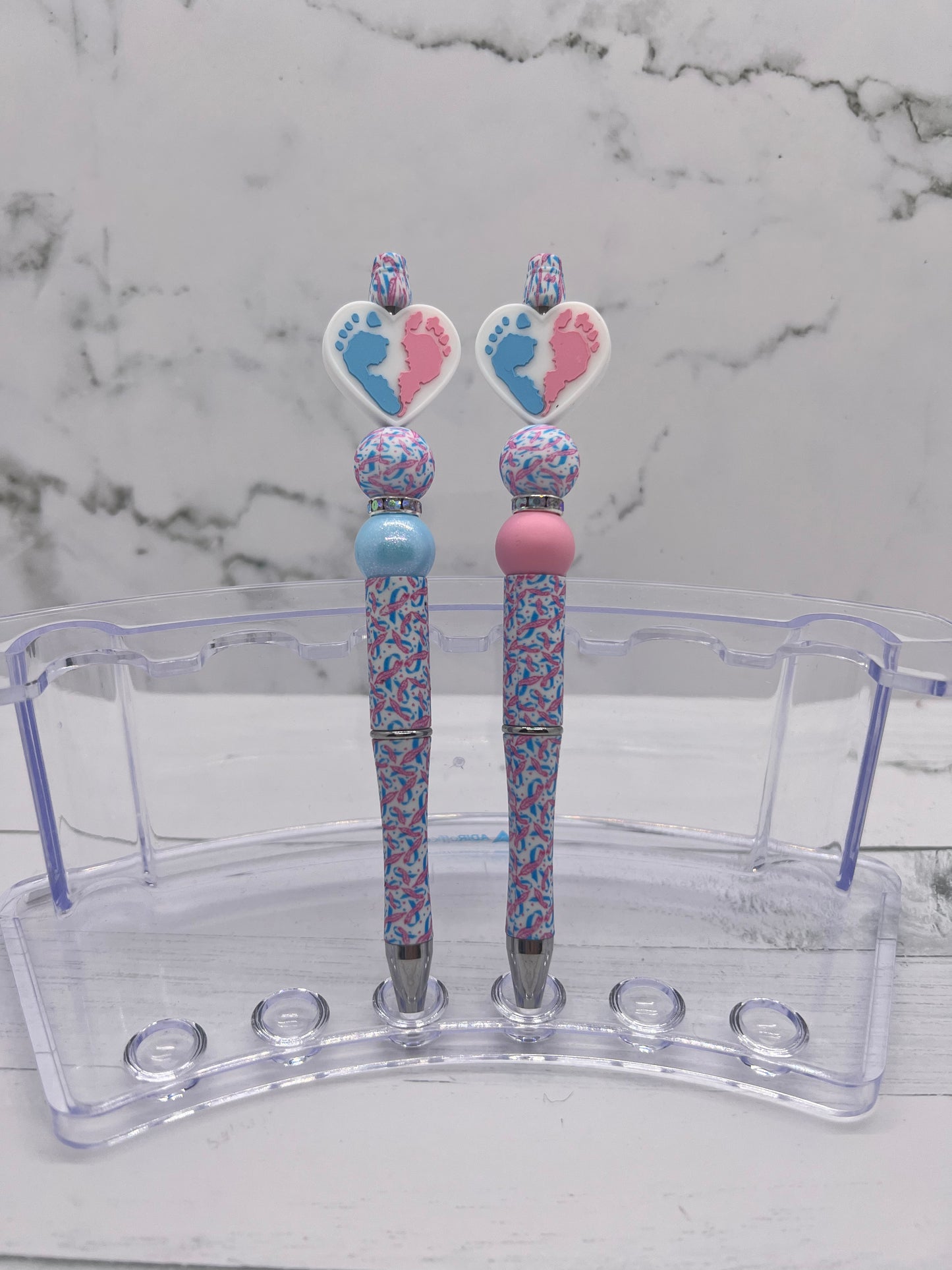 Pregnancy and Infant Loss - Beaded Ballpoint Pen