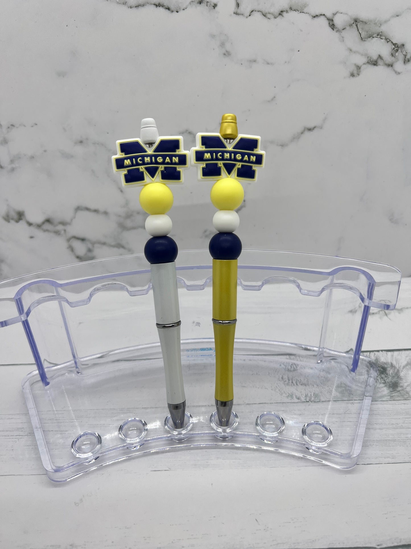 Football - Beaded Ballpoint Pen