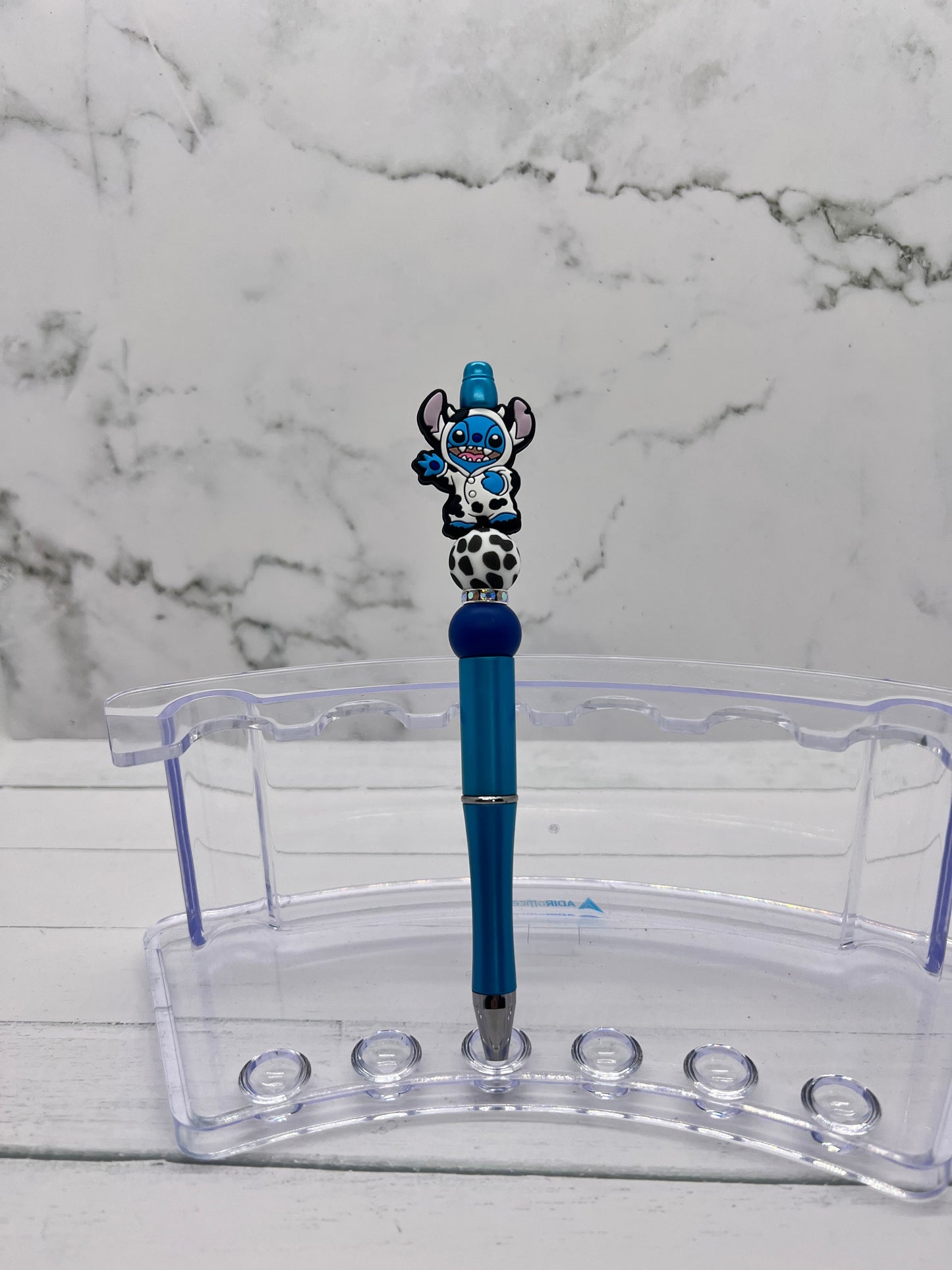 Little Hawaiian Blue Guy - Multiple Options - Beaded Ballpoint Pen