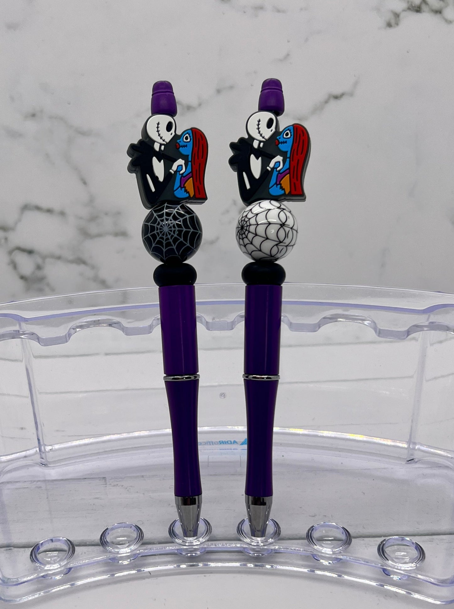 Pumpkin Queen and King Multiple Options- Beaded Ballpoint Pen