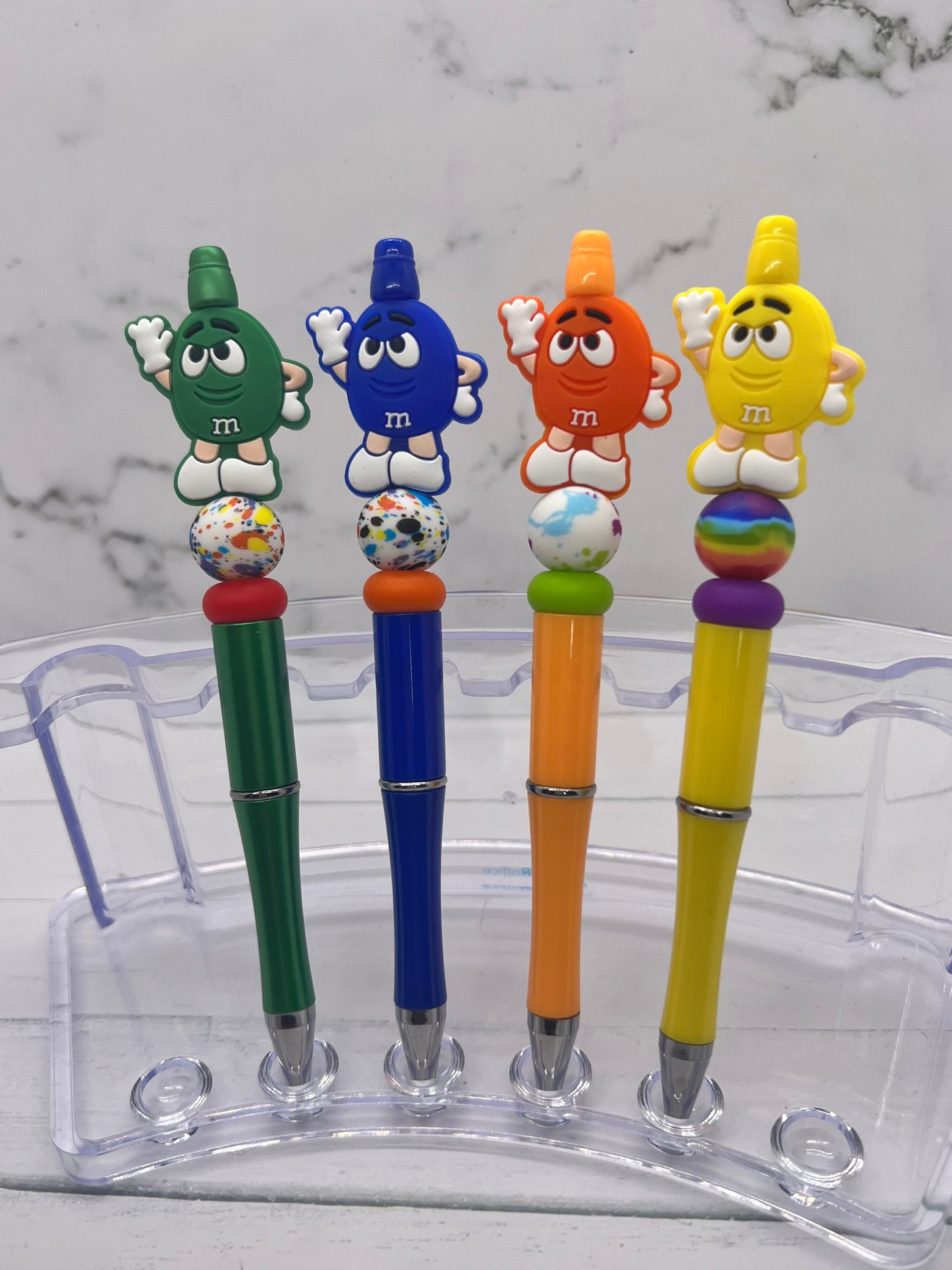 M & Mmm's - Beaded Ballpoint Pen