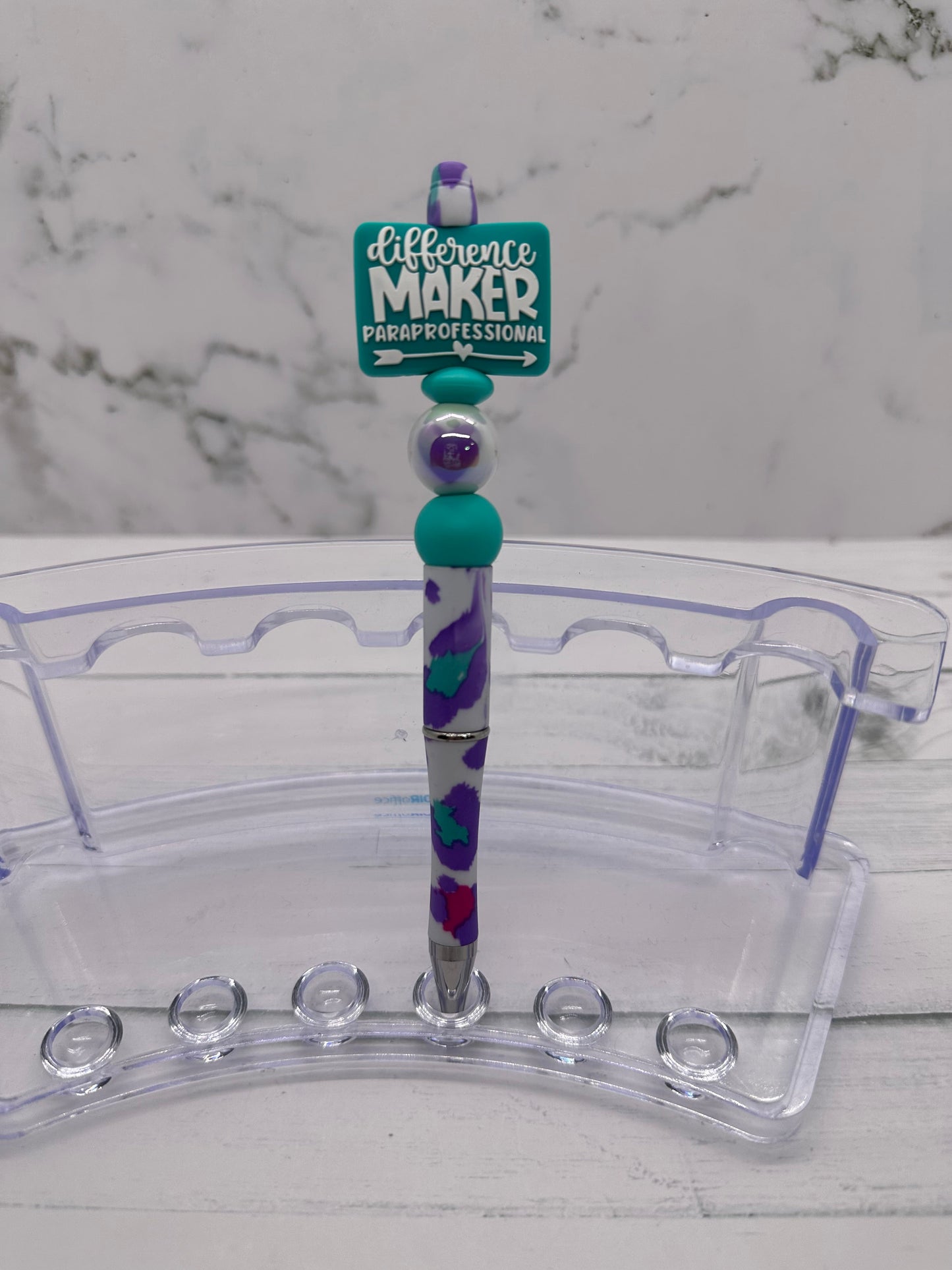 Difference Maker, Paraprofessional Ballpoint Beaded Pen