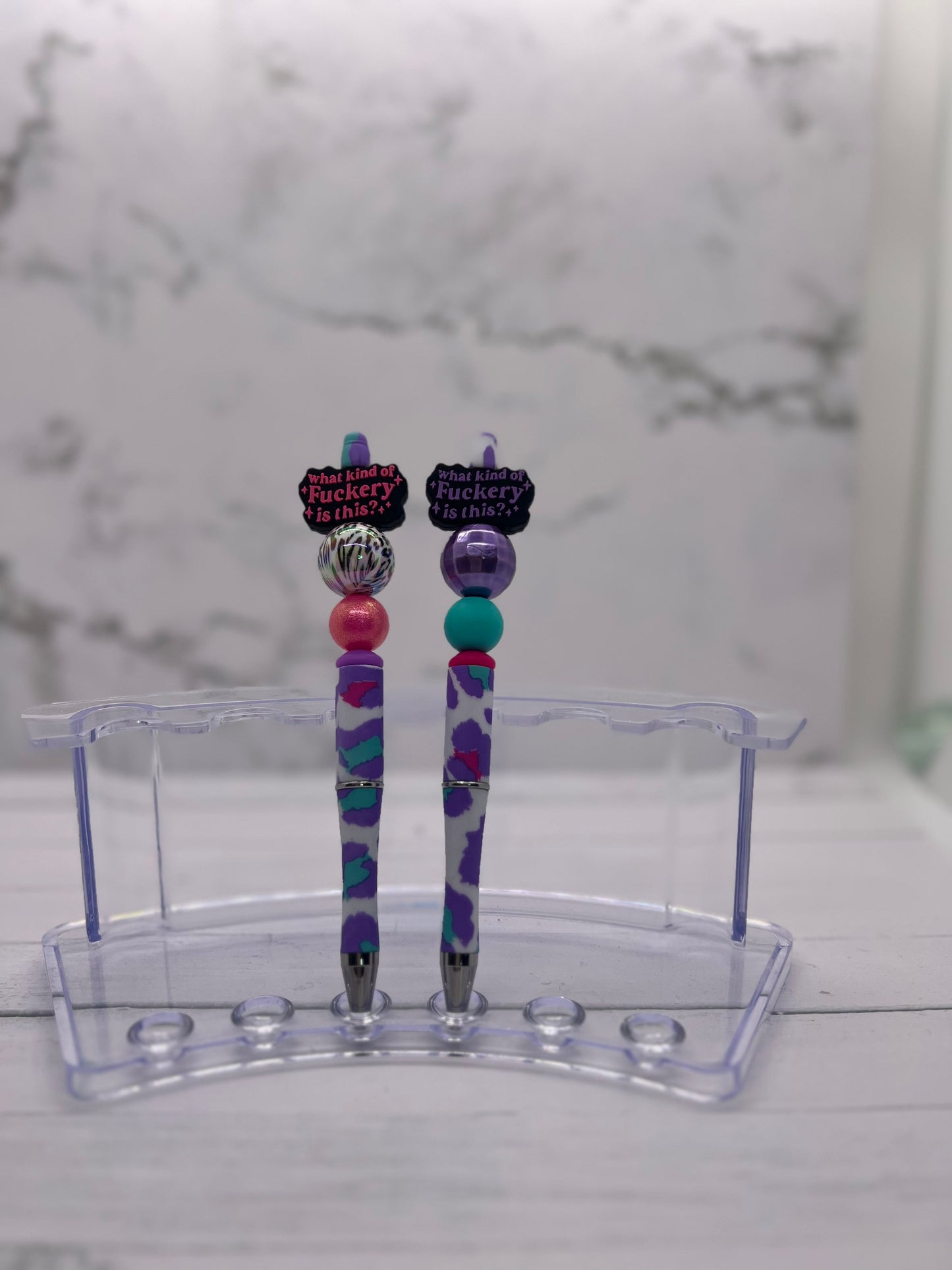 What Kind of F*uckery is this? - Beaded Ballpoint Pen