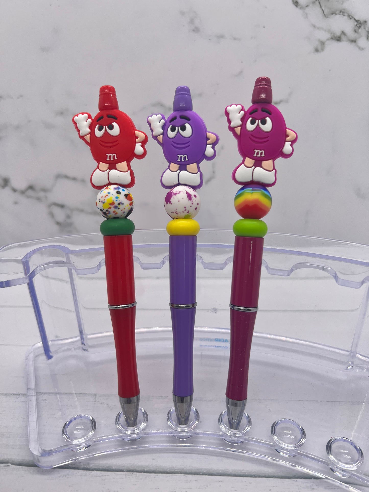 M & Mmm's - Beaded Ballpoint Pen