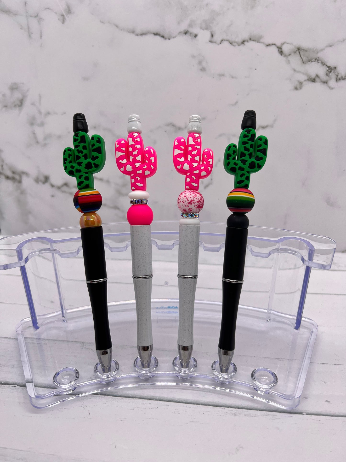 Cactus - Beaded Ballpoint Pen