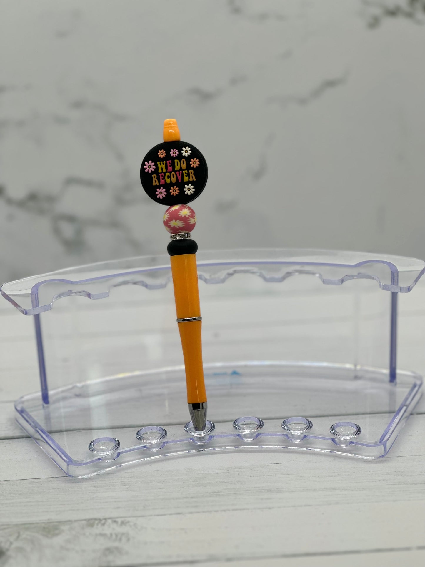 We Do Recover - Beaded Ballpoint Pen