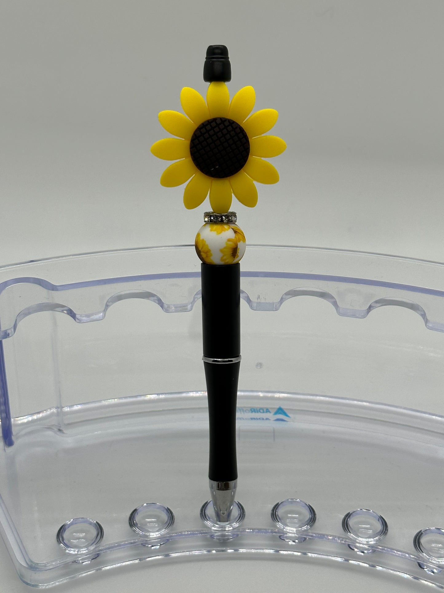 Sunflower - Large - Beaded Ballpoint Pen