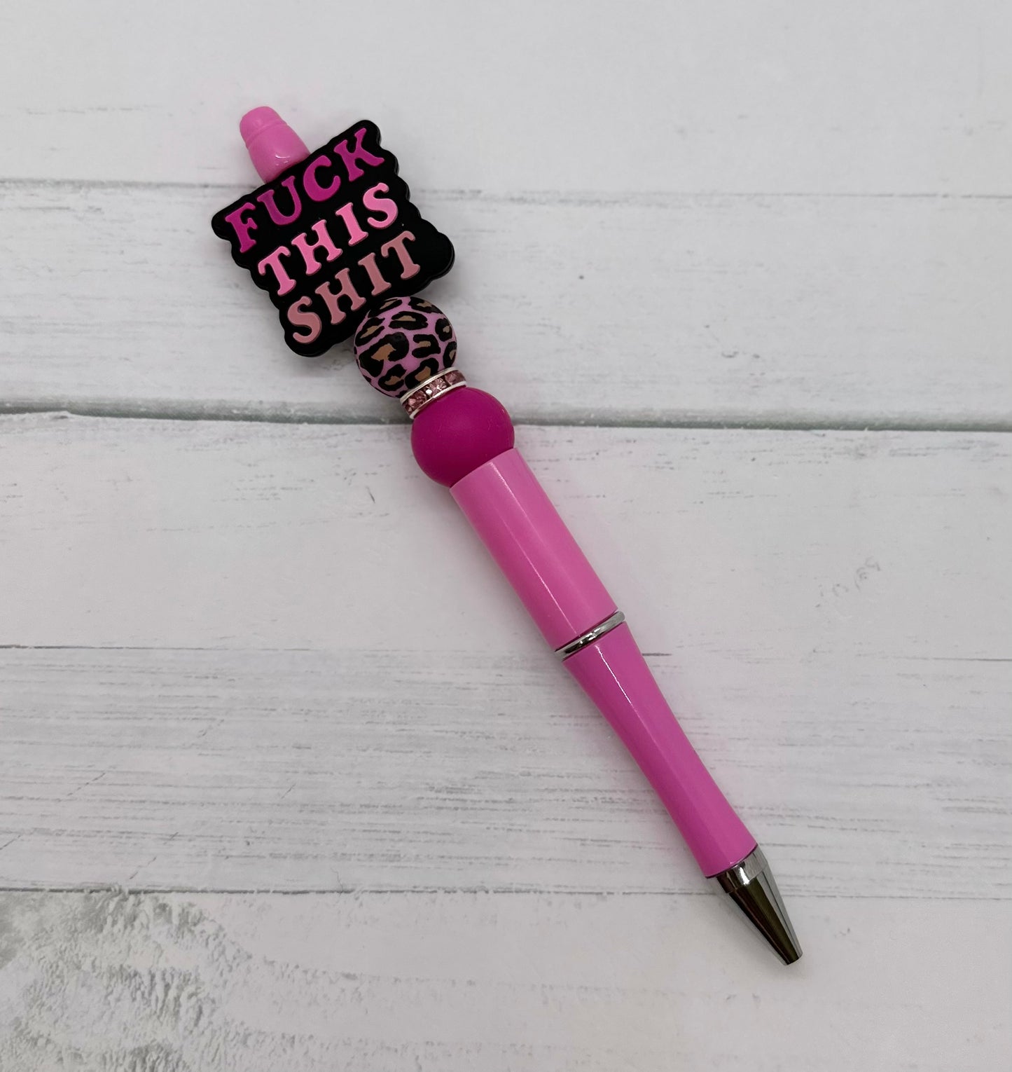 Eff This - Beaded Ballpoint Pen