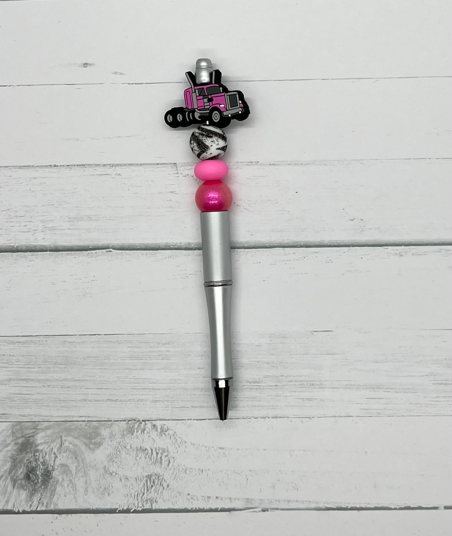 Big Rigs - Beaded Ballpoint Pen