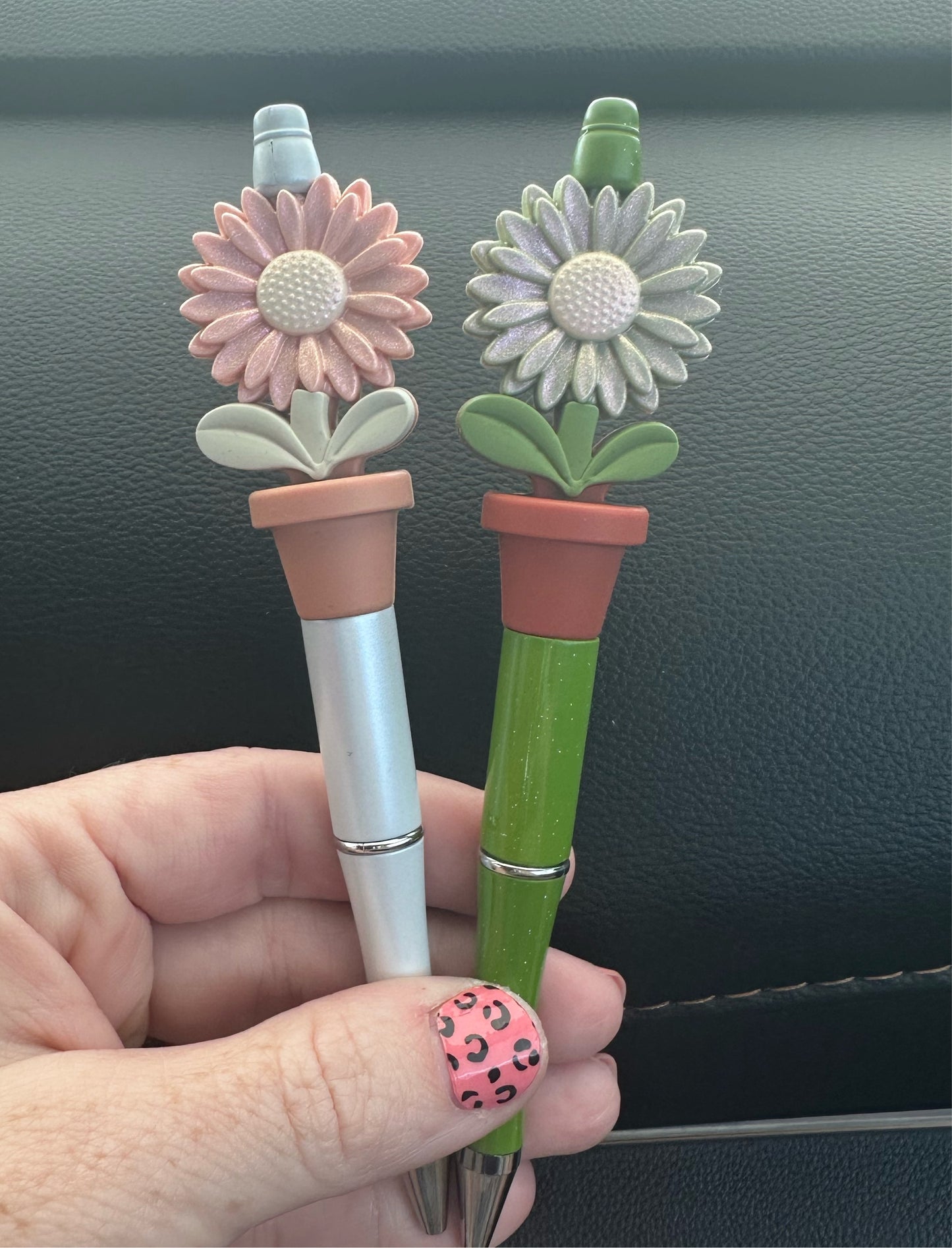 Bloom Where You Are Planted - Beaded Ballpoint Pen