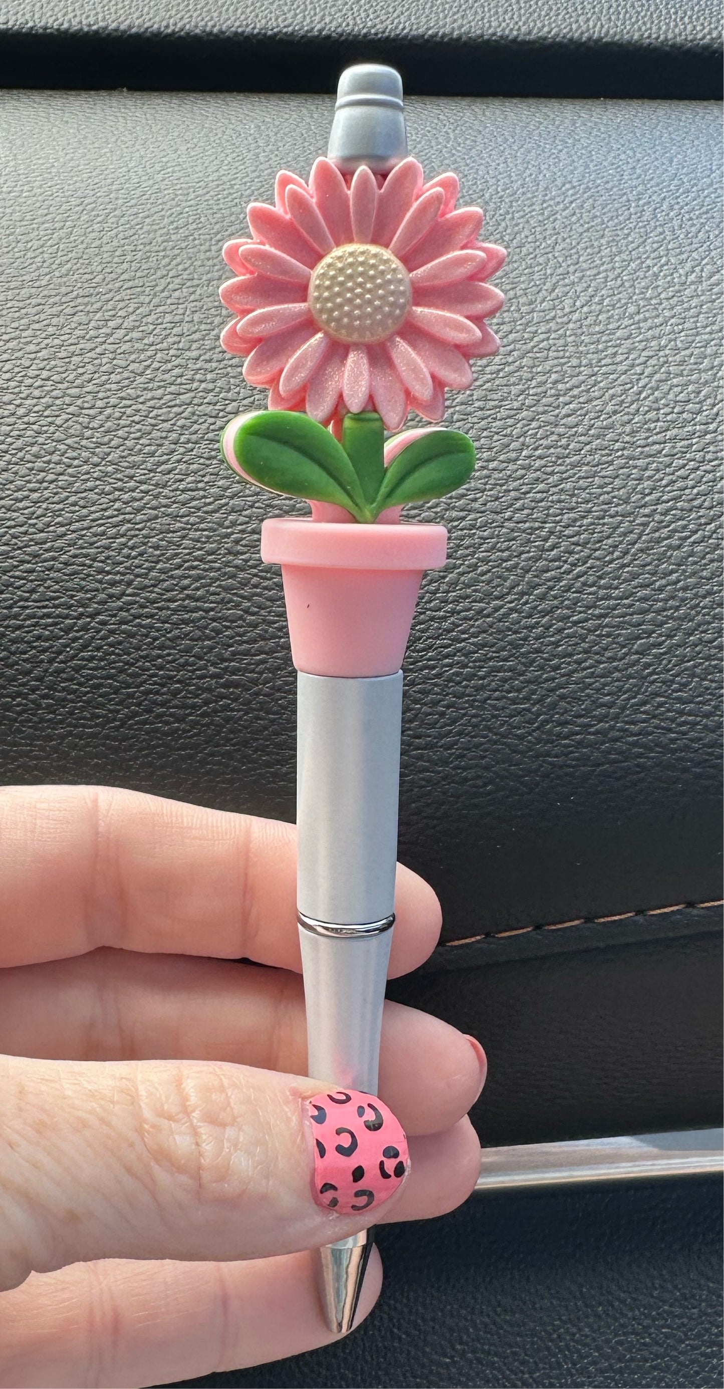 Bloom Where You Are Planted - Beaded Ballpoint Pen