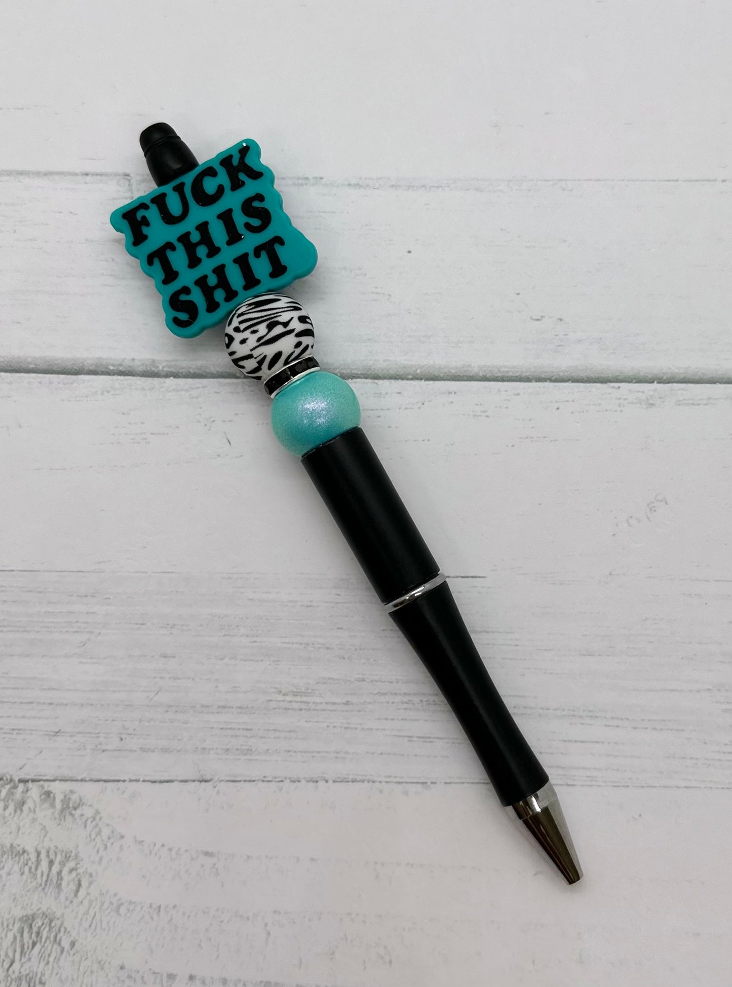 Eff This - Beaded Ballpoint Pen