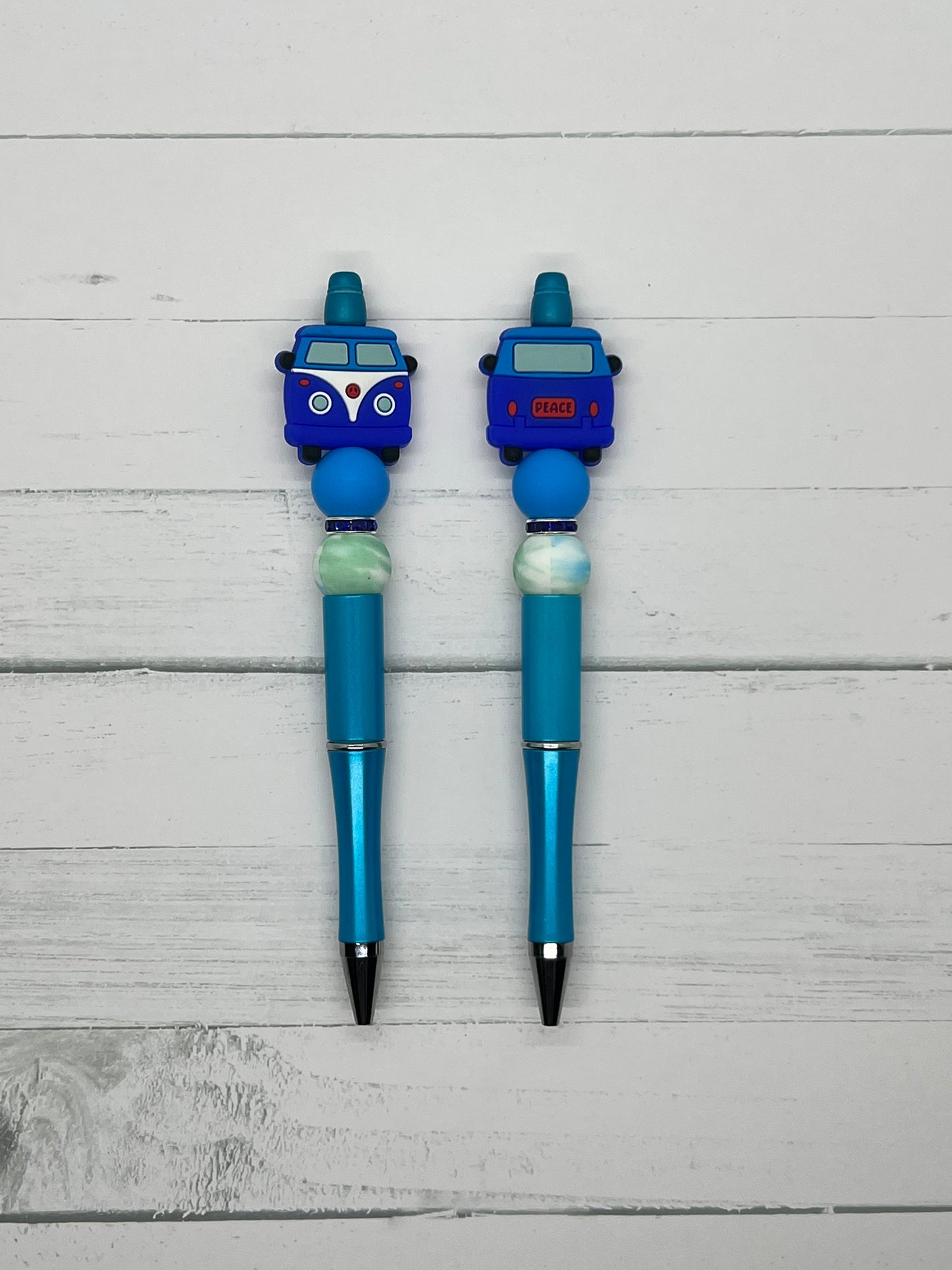 Hippie Dippie Van - Beaded Ballpoint Pen
