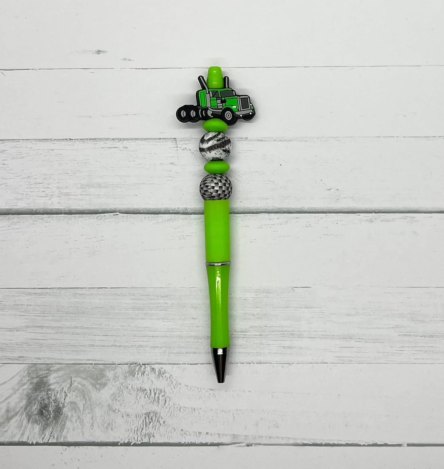 Big Rigs - Beaded Ballpoint Pen