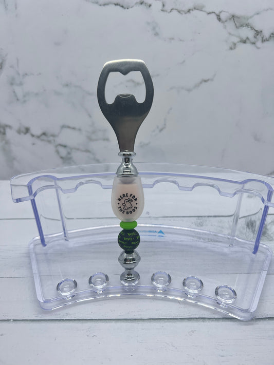 Here for the Boos - Beaded Bottle Opener