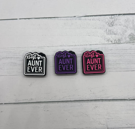 Best Aunt Ever - Beaded Ballpoint Pen