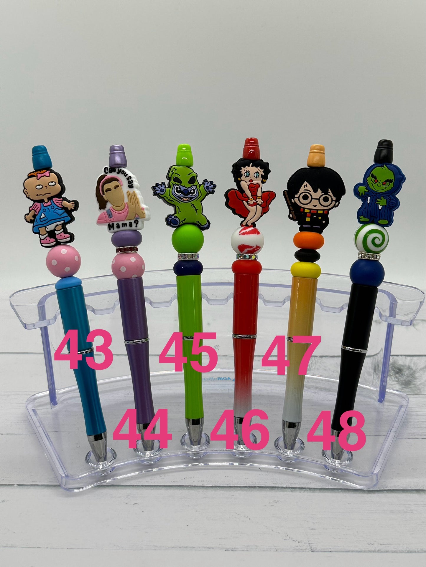 Character Pens - Destash