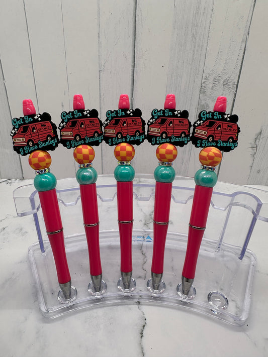 Get in - I have Stanley’s!- Ballpoint Beaded Pen