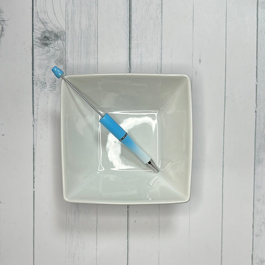 Baby Blue & White Ombre Pen