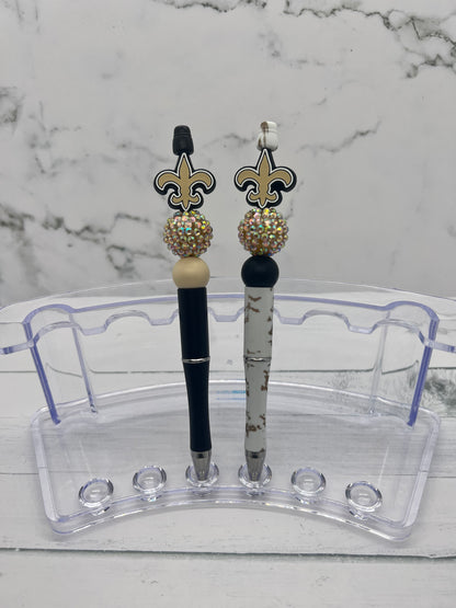 Football - Beaded Ballpoint Pen