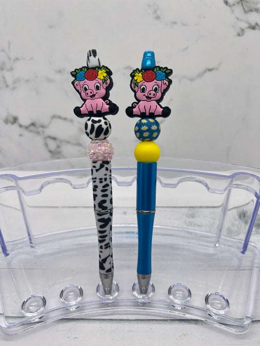 Piggly Wiggly - Beaded Ballpoint Pen