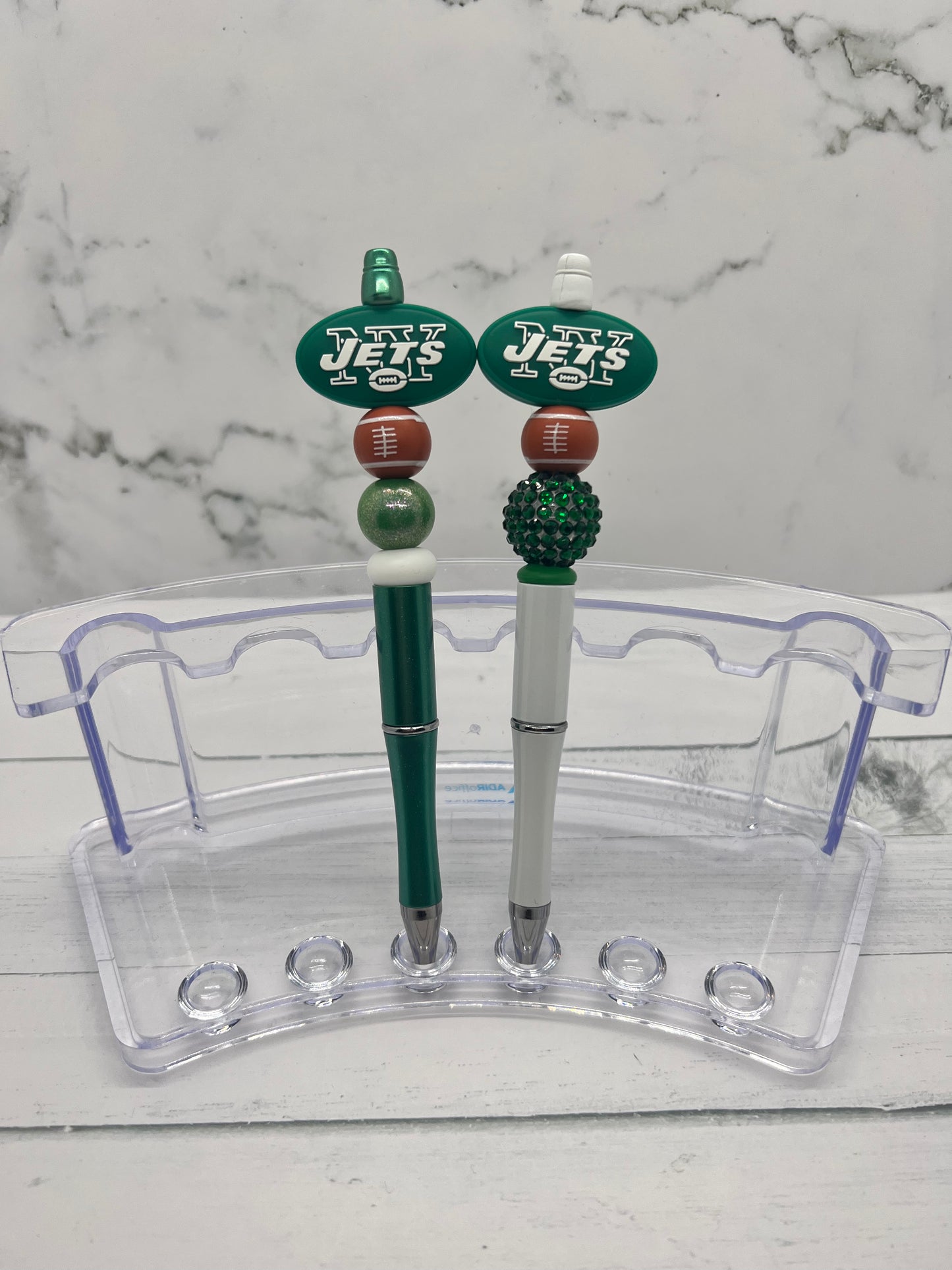 Football - Beaded Ballpoint Pen