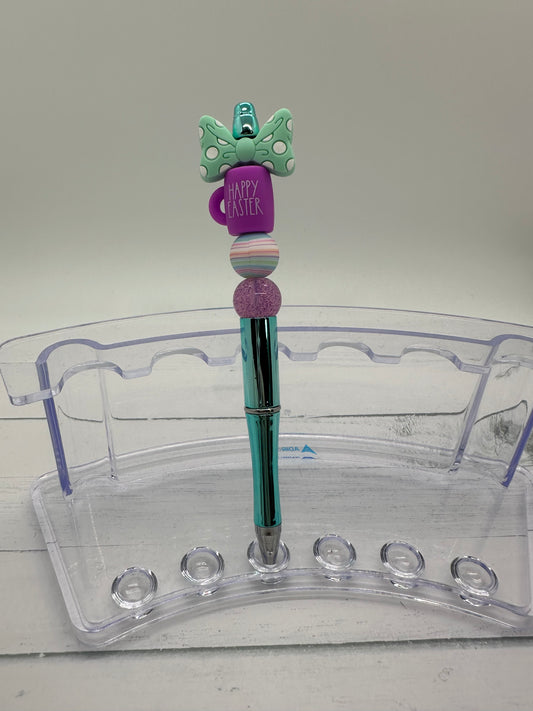 Happy Easter - Beaded Ballpoint Pen