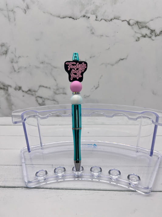 *uckity, *uck, *uck - Beaded Ballpoint Pen