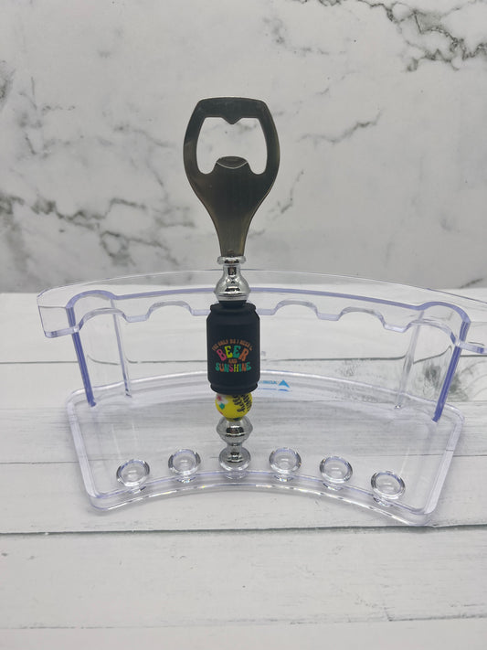 Beer and Sunshine - Beaded Bottle Opener