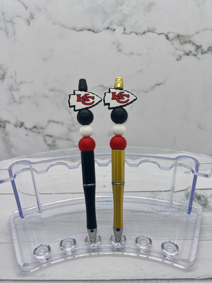 Football - Beaded Ballpoint Pen