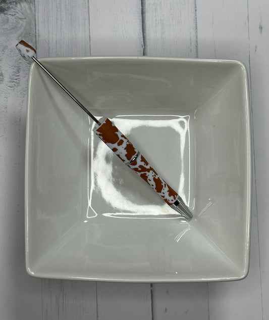 Brown Cow Printed Pen