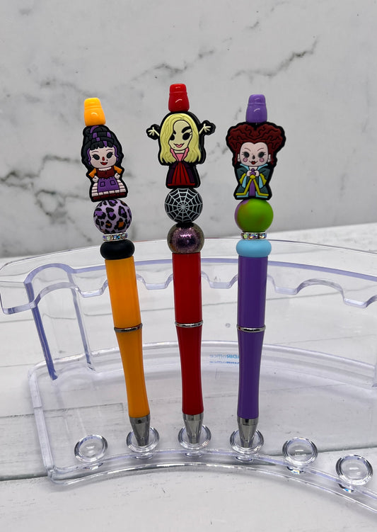 Witchy Sisters - Beaded Ballpoint Pen