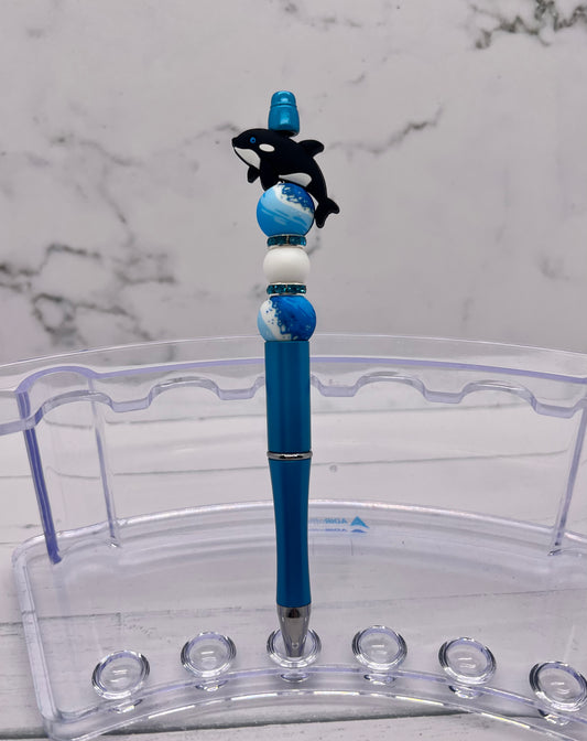 Orca - Beaded Ballpoint Pen